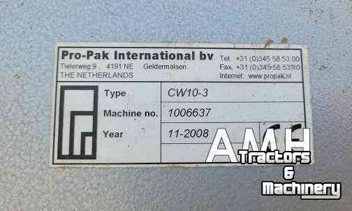 Absackmaschinen Pro-Pak CW10-3 Multihead Afweger
