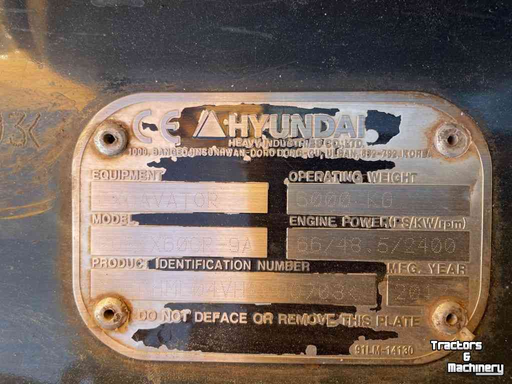 Raupenbagger Hyundai 60-9A