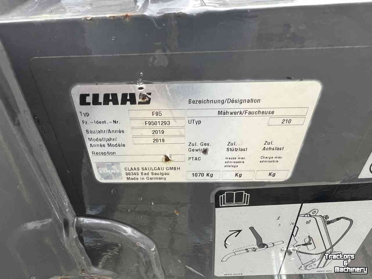 Mähwerk Claas Disco 3200F Move