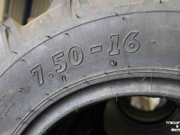 Räder, Reifen, Felgen & Distanzringe BKT 7.50-16 (7.50x16) AS504 trekkerbanden tractorprofiel