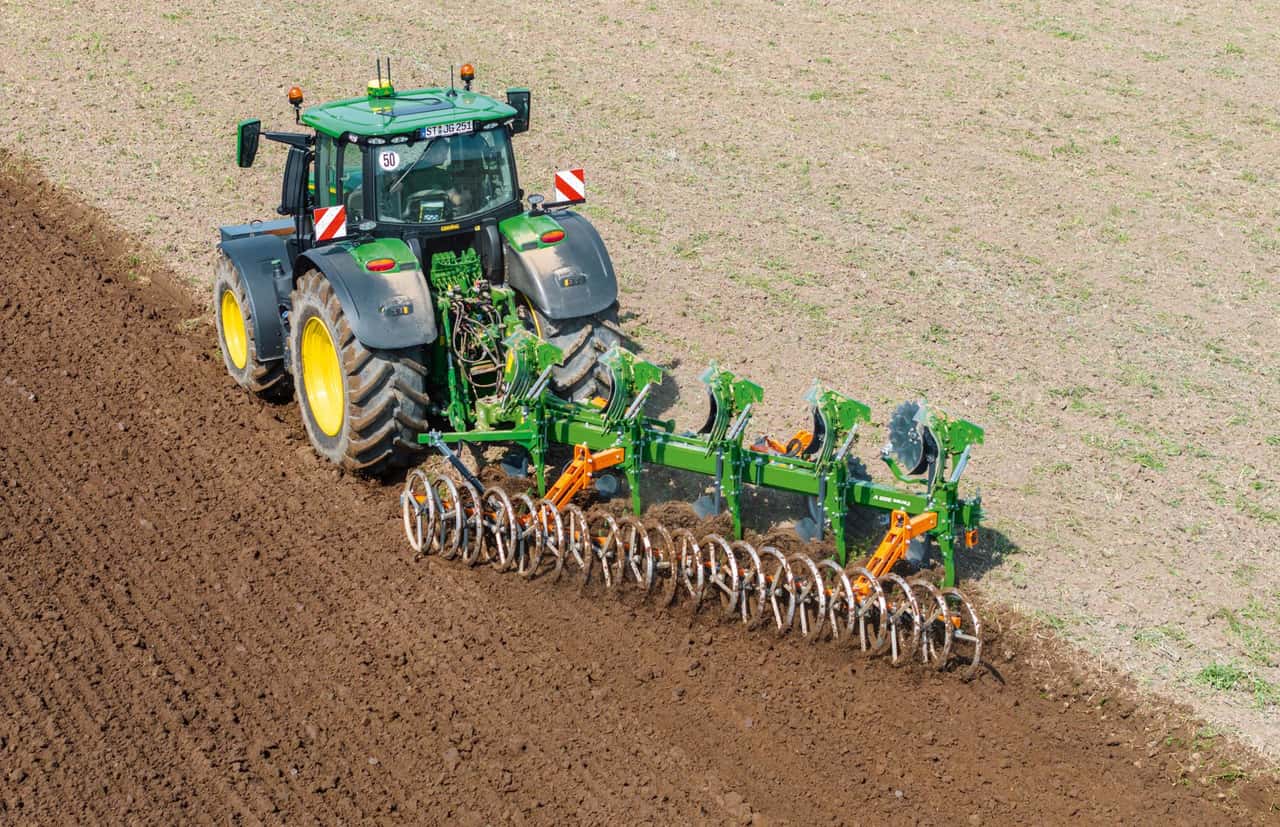 Amazone-Pflüge jetzt mit integriertem Packer