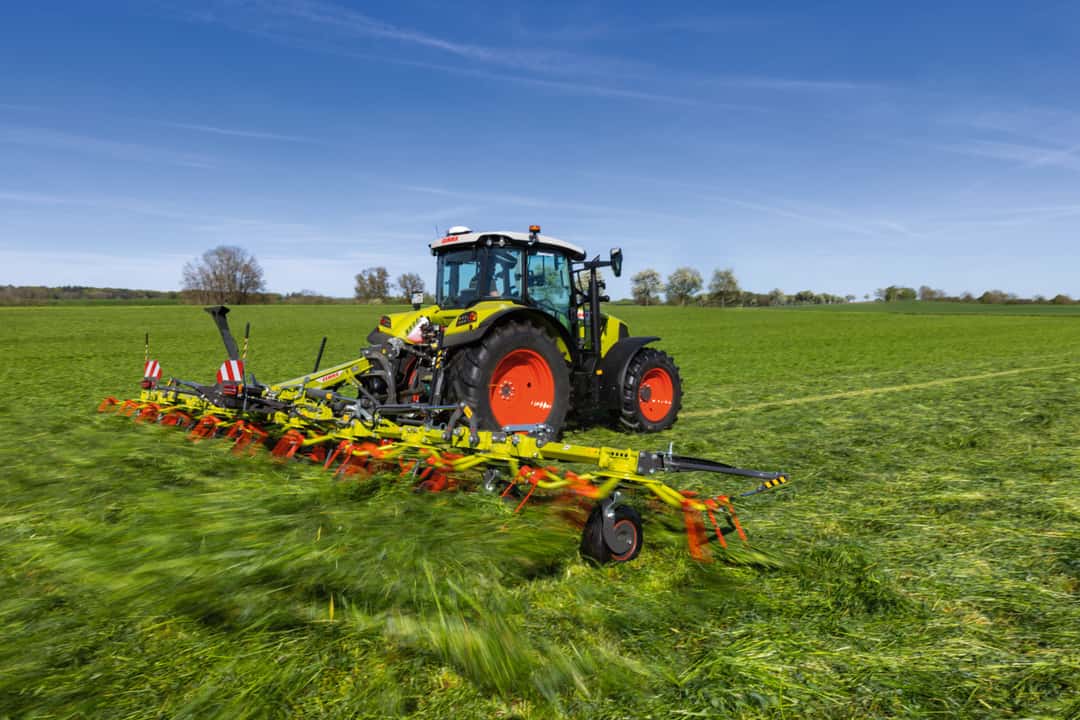 Claas stellt Volto-Wender mit 6,6o bis 10,80 m Arbeitsbreite vor