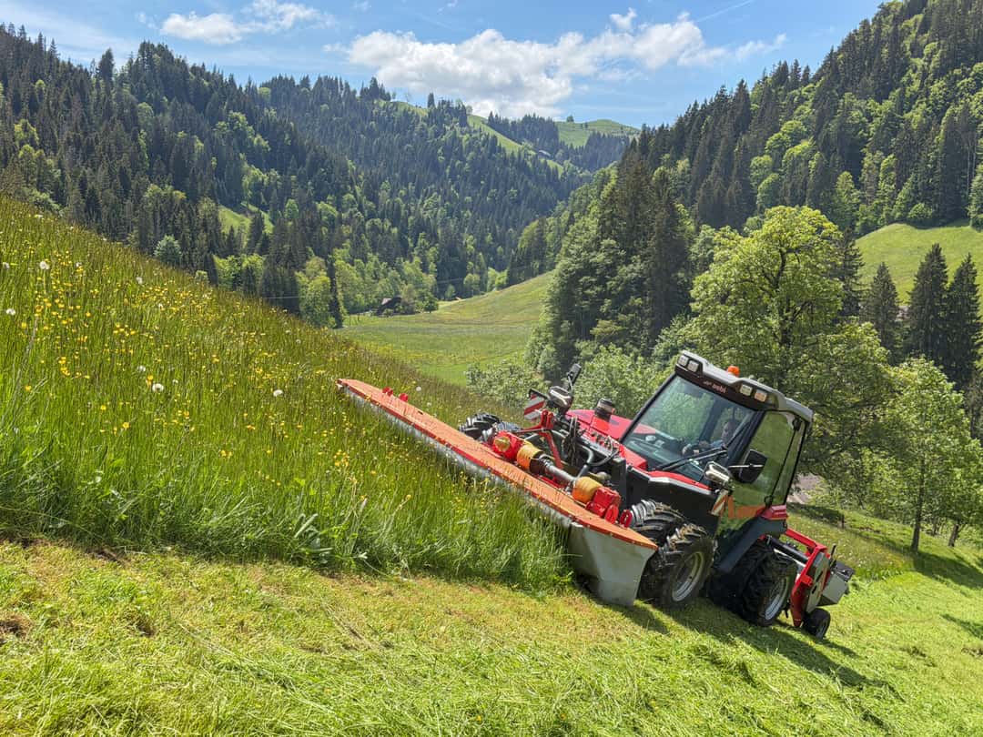 Für die ganz steilen Stücke: Aebi präsentiert überarbeiteten Hangspezialisten