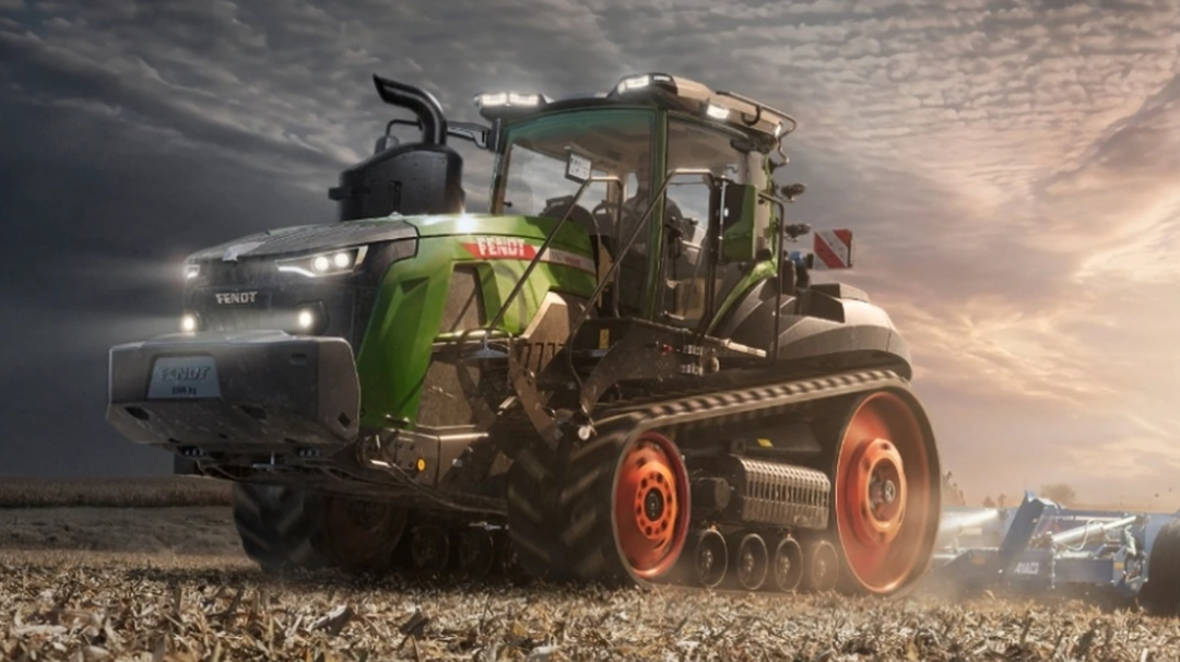 Fendt präsentiert erstmals neuen Raupentraktor 1100 Vario MT Gen2