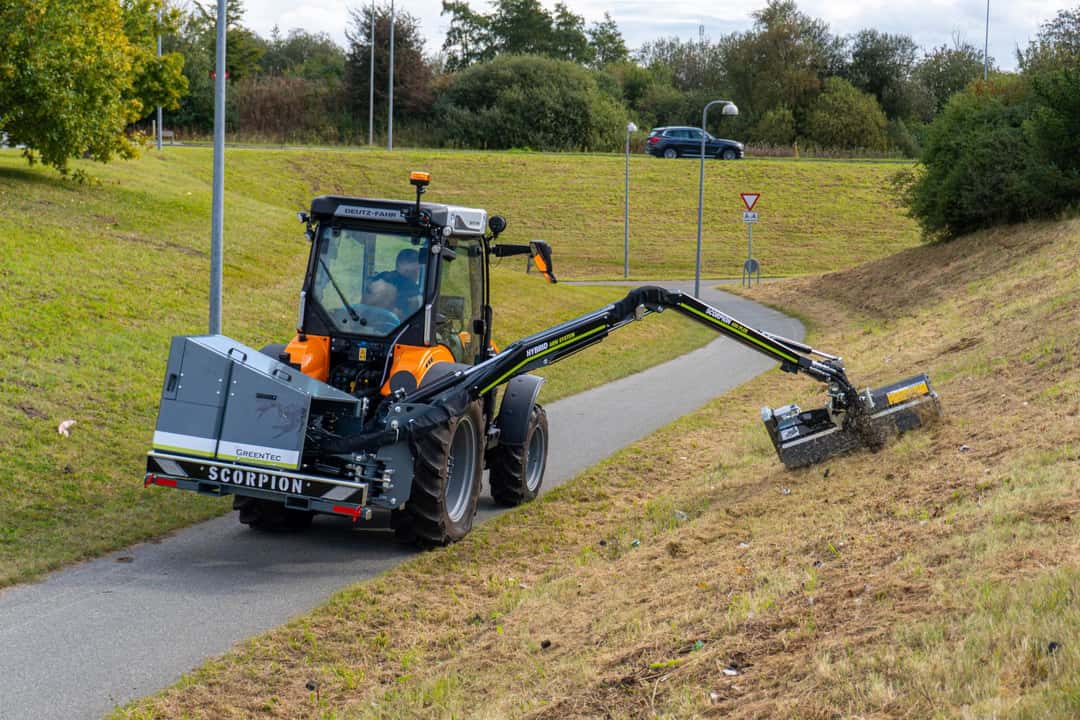 GreenTec erweitert Auslegerserie um Scorpion 490 PLUS GreenTec erweitert Auslegerserie um Scorpion 490 PLUS