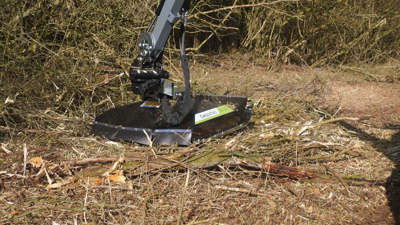 Greentec: Gestrüppmäher für extreme Einsätze