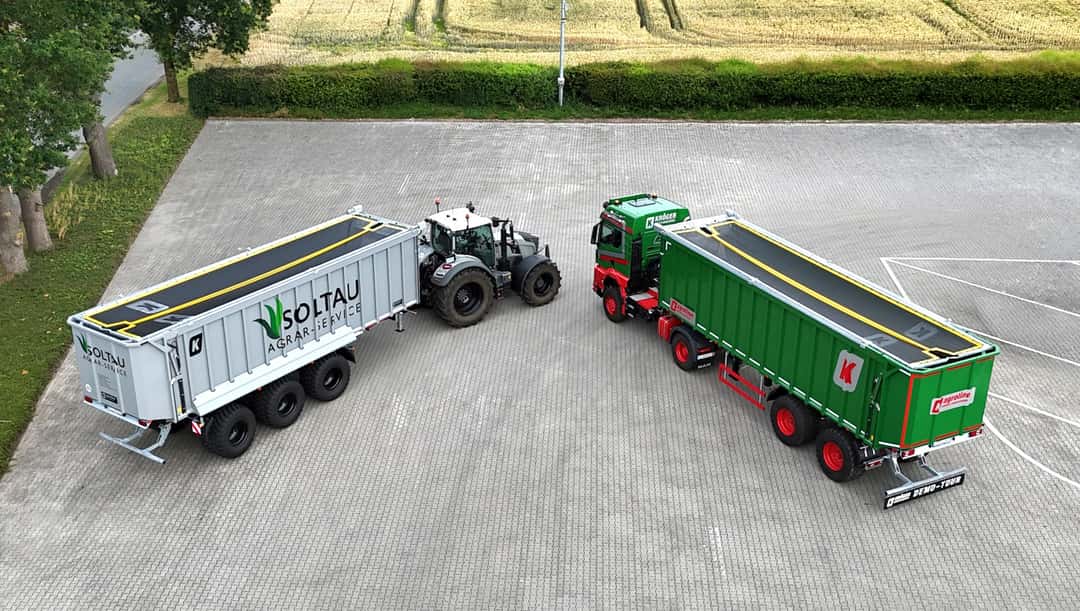 Kröger agroliner: Abschiebewagen mit mehr Ladevolumen durch neue Aufbaulängen Kröger agroliner: Abschiebewagen mit mehr Ladevolumen durch neue Aufbaulängen
