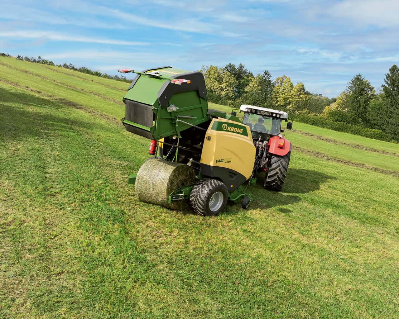 Krone: Ballenklemme für VariPack-Pressen