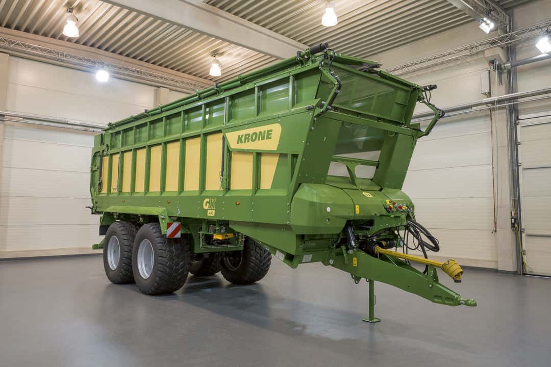 Krone GX bekommt kontaktlose Zwangslenkung und neuen Jobrechner Krone GX bekommt kontaktlose Zwangslenkung und neuen Jobrechner