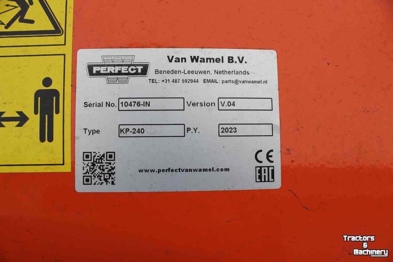Schlegelmulchgeräte Perfect KP240 klepelmaaier achteruitvoering nieuw! KP-240 met hamerklepels