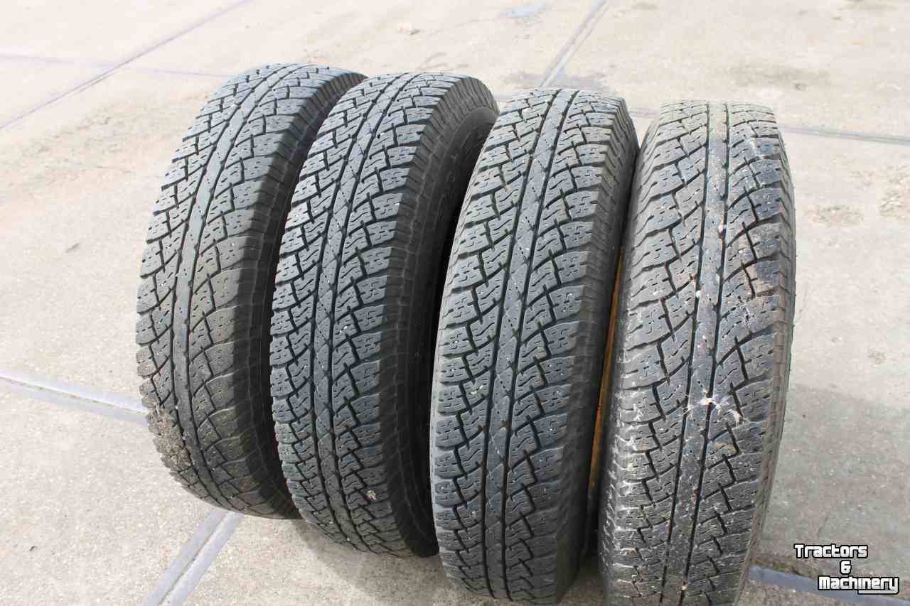 Räder, Reifen, Felgen & Distanzringe Bridgestone 7.50R16 LT Dueller AT wagenbanden truckbanden 8 ply