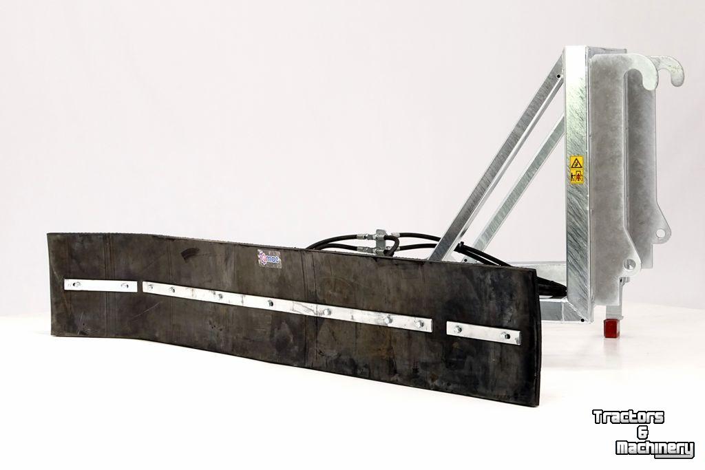 Gummi-Schieber Qmac 240 HYDR SCHUIN + HOEK JCB Q-FIT