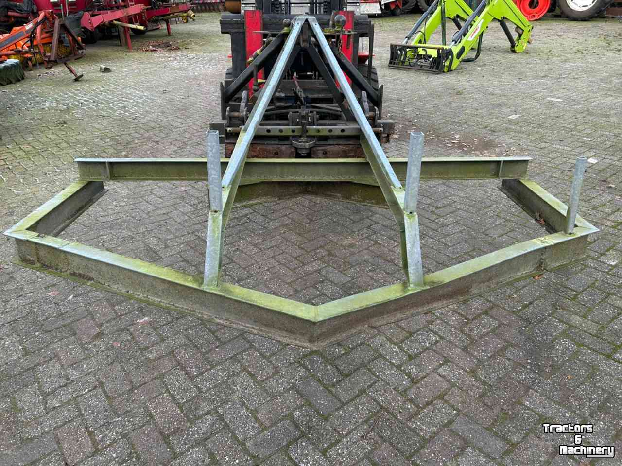 Planierschild  V-schuif grond schaaf