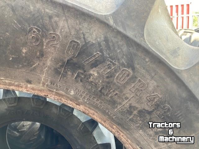 Räder, Reifen, Felgen & Distanzringe Firestone 620/70R42 Banden