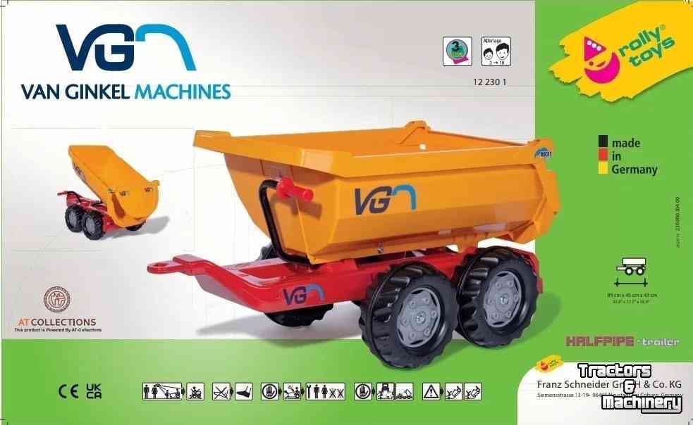 Erdbau-kipper VGM Rocky junior rolly toys kipper! miniatuur vgm beco joskin veenhuis jako