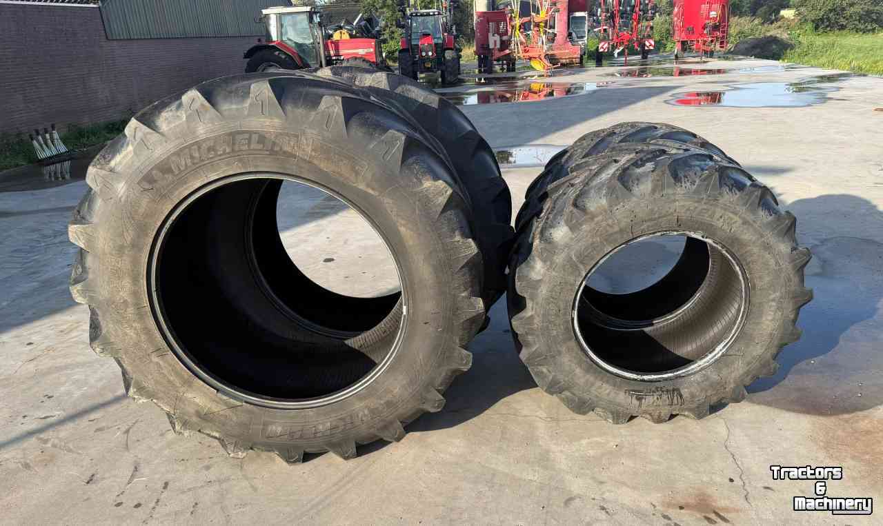 Räder, Reifen, Felgen & Distanzringe Michelin Michelin Xeobib VF 710/60R42 + VF 600/60R30