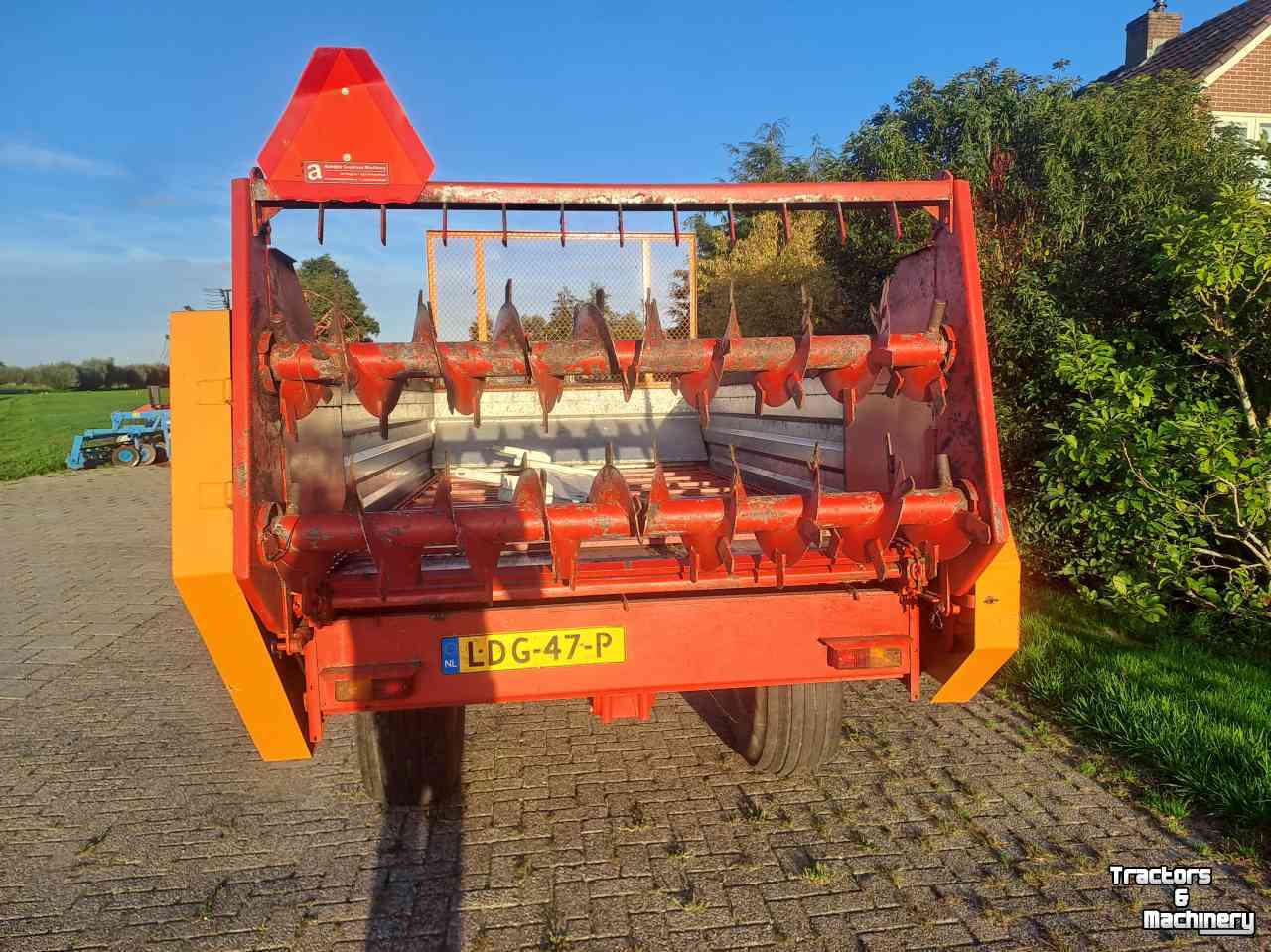 Stalldungstreuer Agromet 5 ton mestrooier mestverspreider