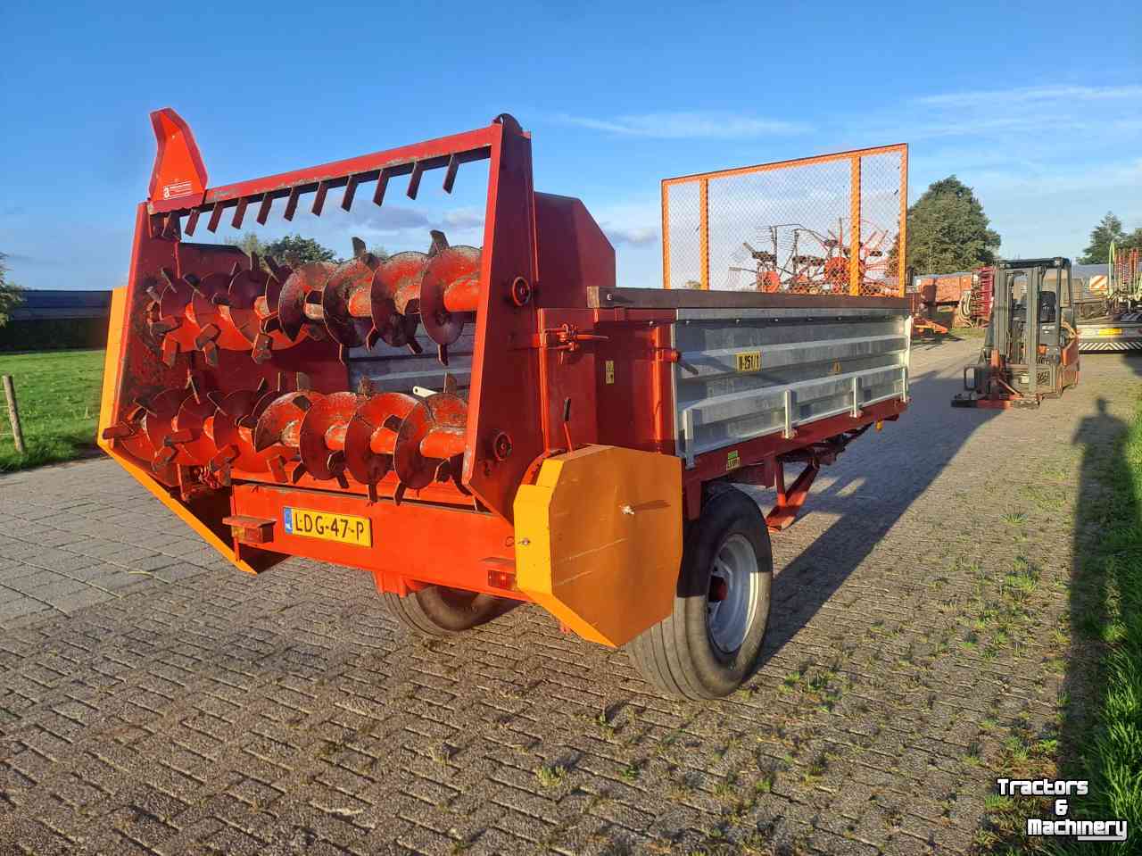 Stalldungstreuer Agromet 5 ton mestrooier mestverspreider