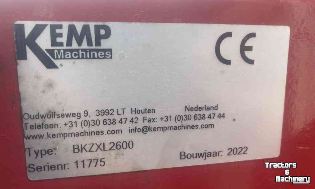 Ballengreifer Kemp BKZ XL 2600 Balenklem
