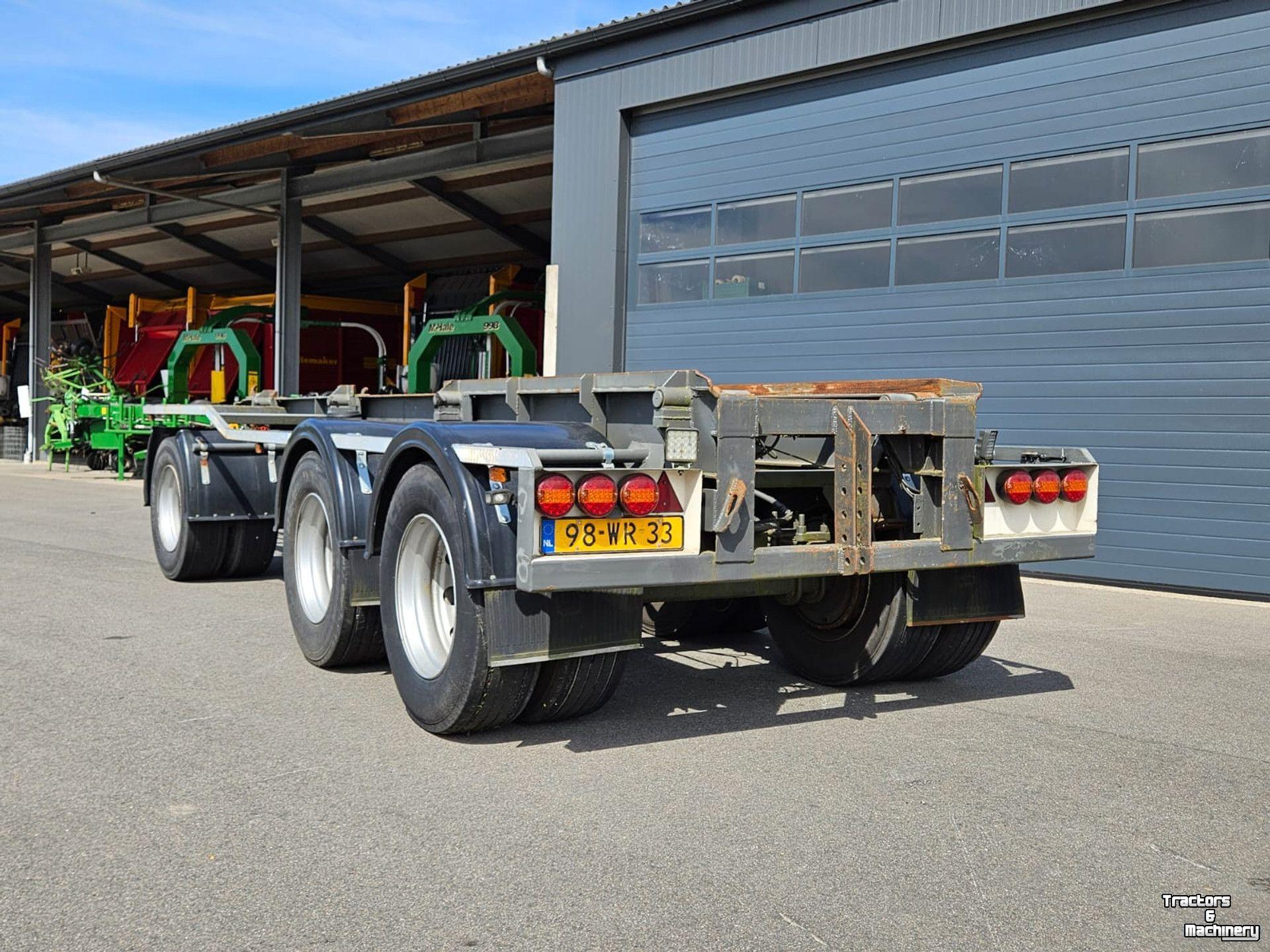 Tieflader / Anhänger  MLB-28 schamelwagen/containeraanhangwagen