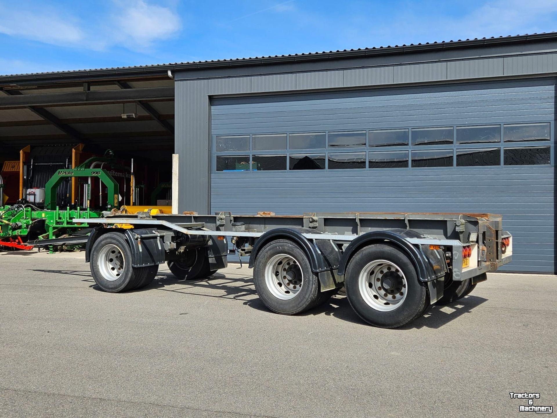 Tieflader / Anhänger  MLB-28 schamelwagen/containeraanhangwagen