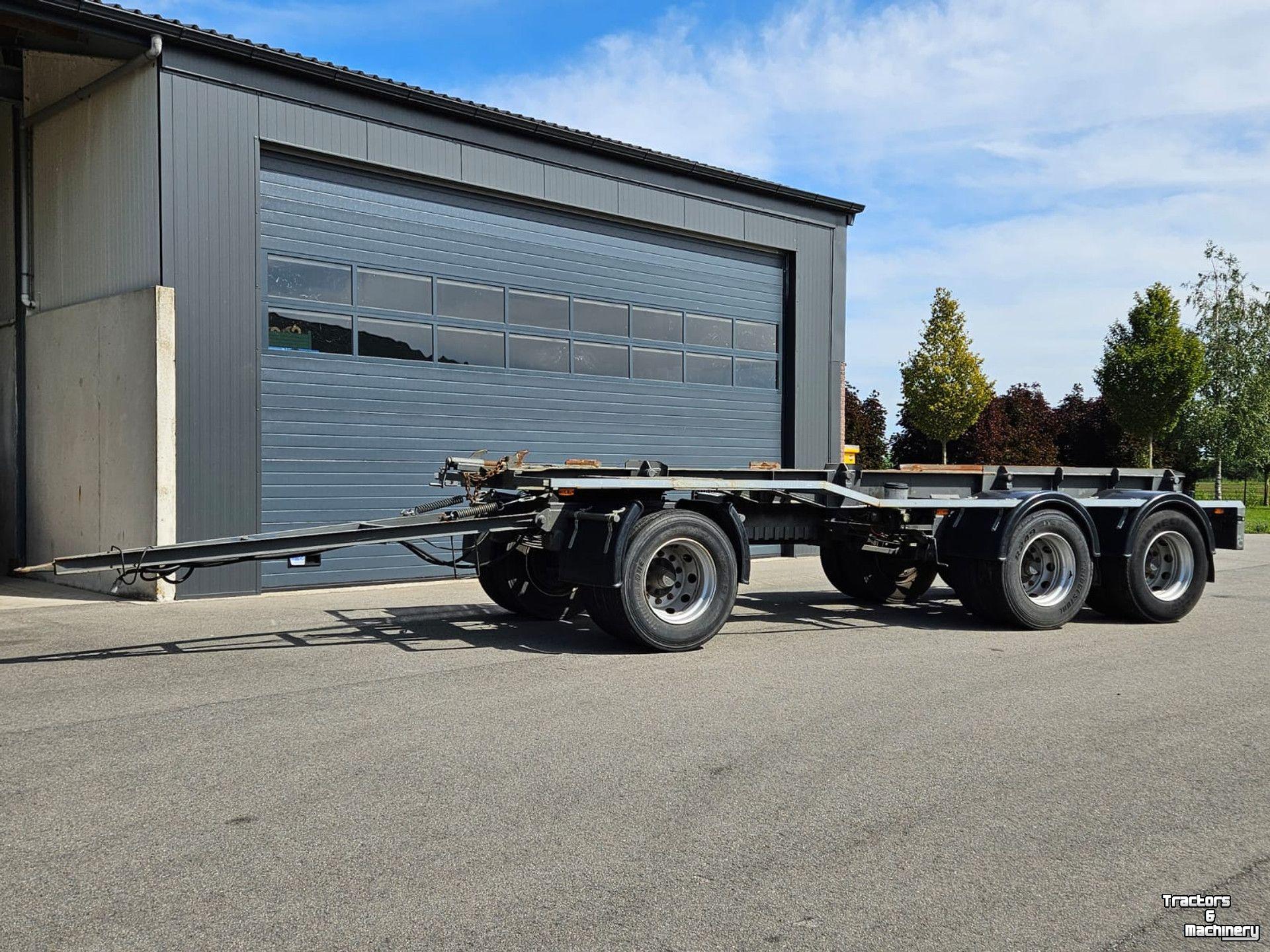 Tieflader / Anhänger  MLB-28 schamelwagen/containeraanhangwagen