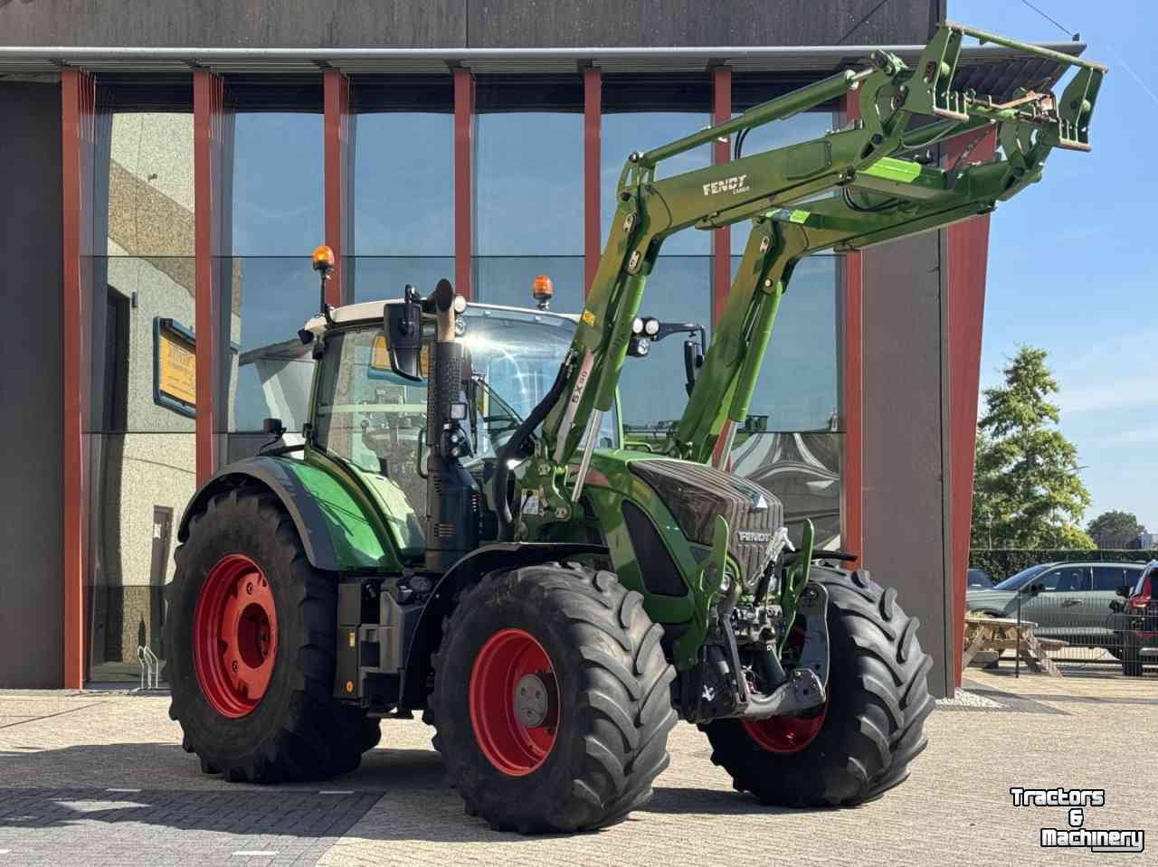 Schlepper / Traktor Fendt 718 vario Power S4 Fronthef Fendt Frontlader 5X90