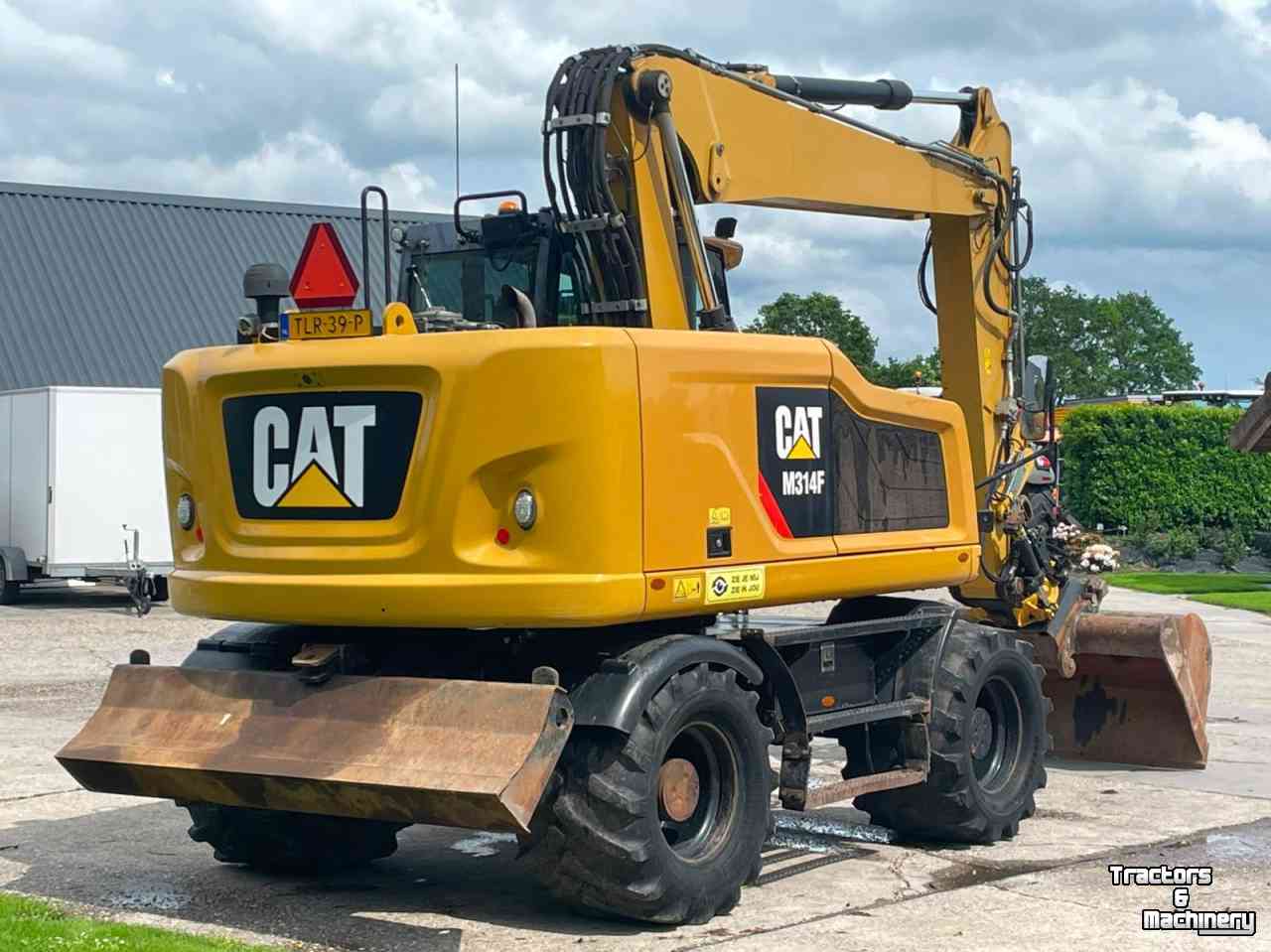 Mobilbagger Caterpillar M314F mobiele kraan draaikantelstuk