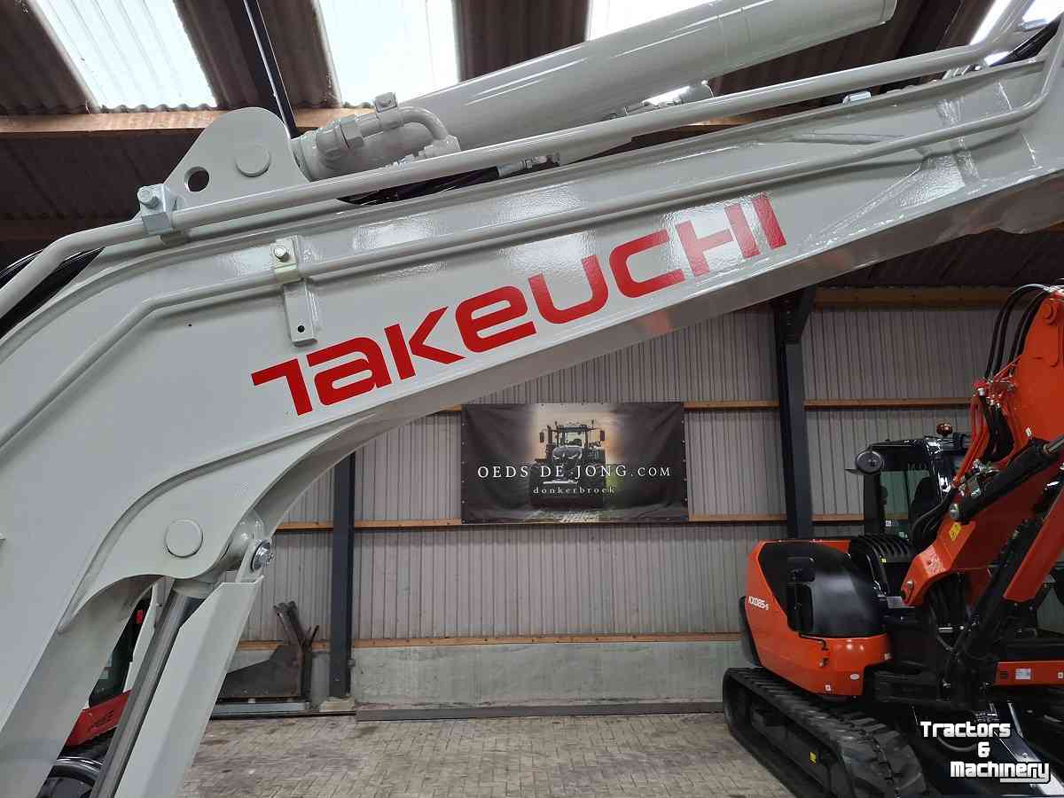 Minibagger Takeuchi TB230, minigraver, minikraan, BJ2026, Nieuw!