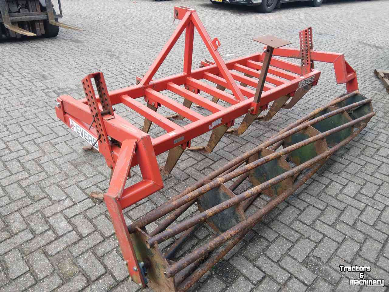 Grubber Evers Cultivator met Rol 280 breed