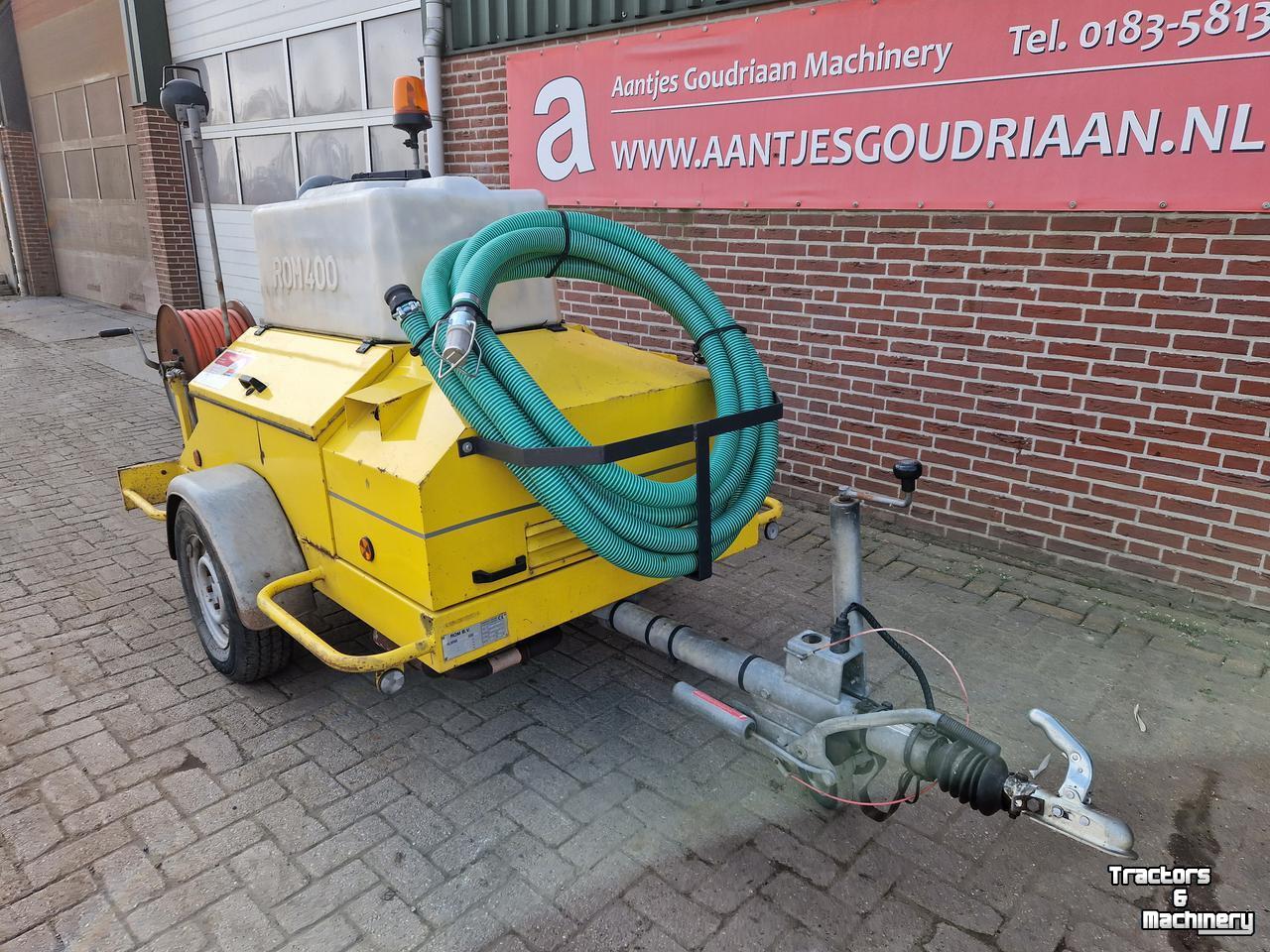 Hochdruckreiniger Kalt / Warm  ROM400 hogedruk rioolreinigingsaanhanger