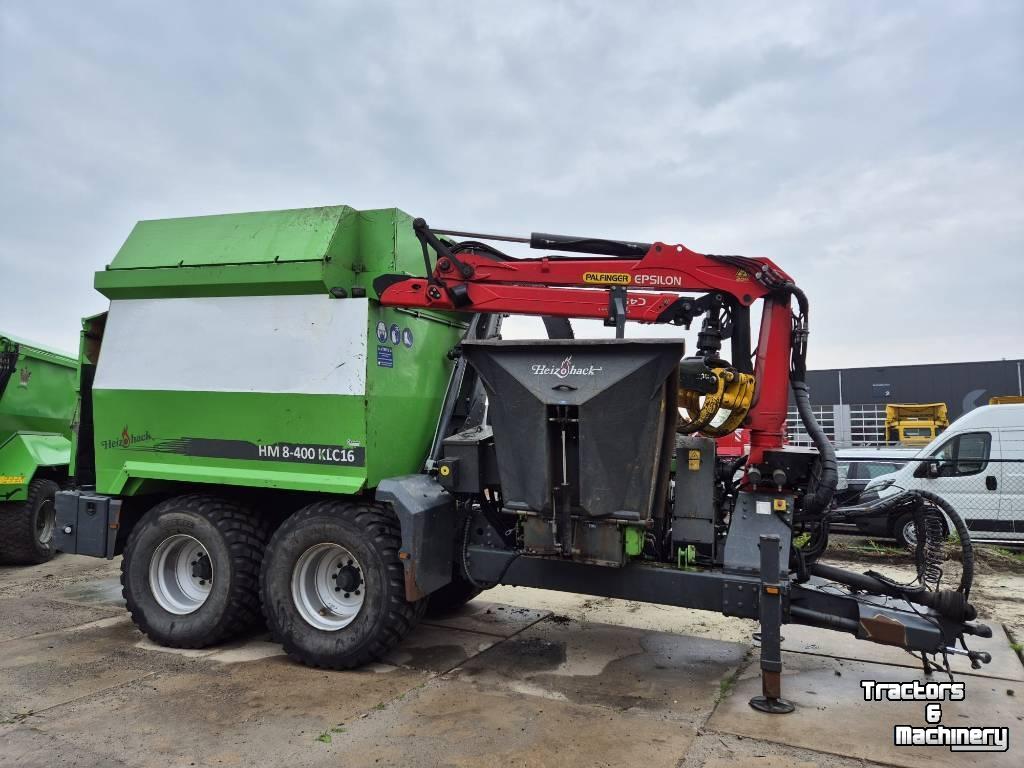 Holzschredder Heizohack HM8-400 KLC16 chipper combi