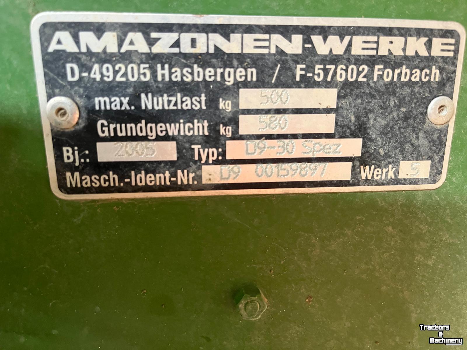 Drillmaschine Amazone D9-30 Zaaimachine