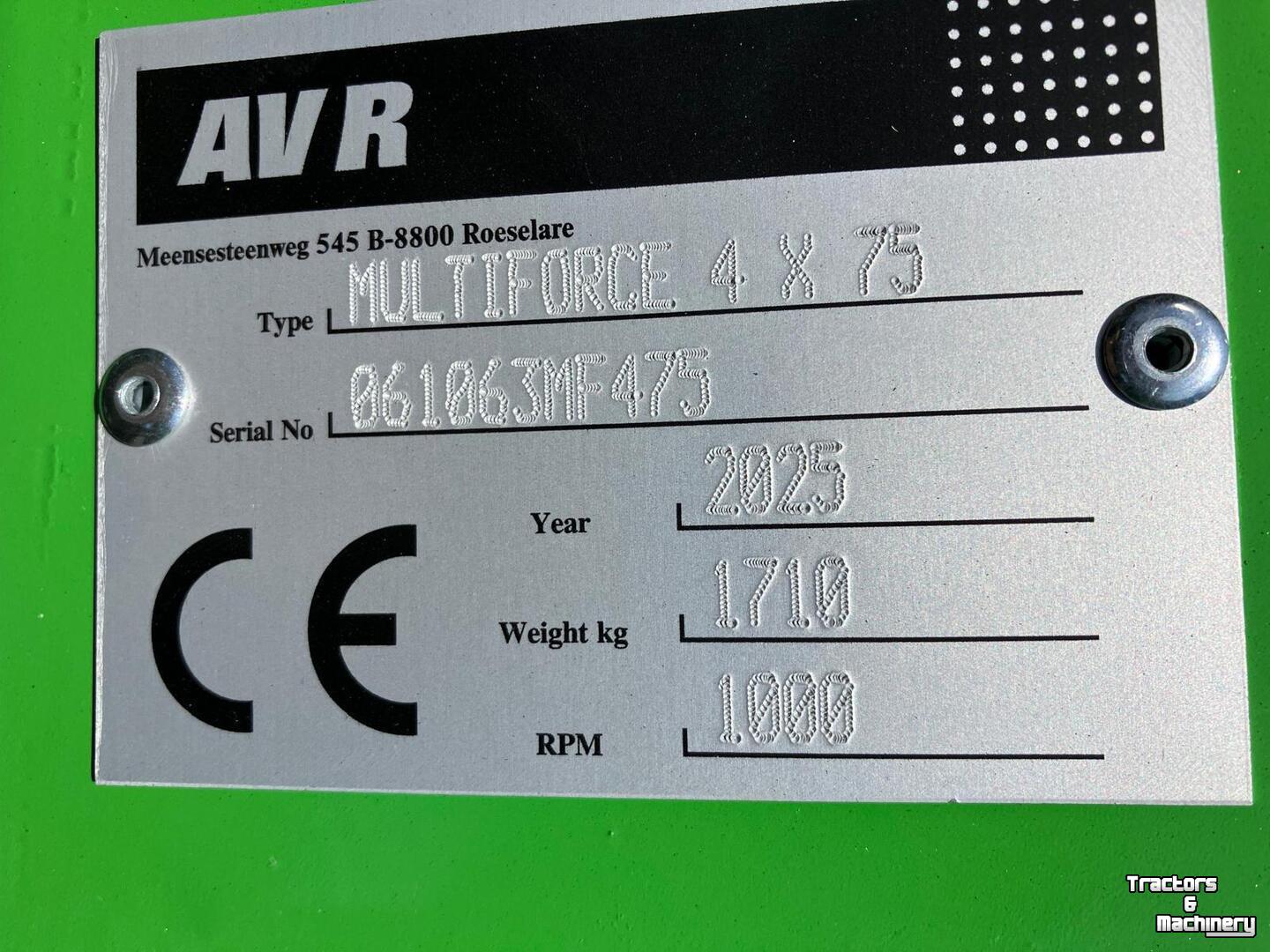 Dammfräse AVR MultiForce