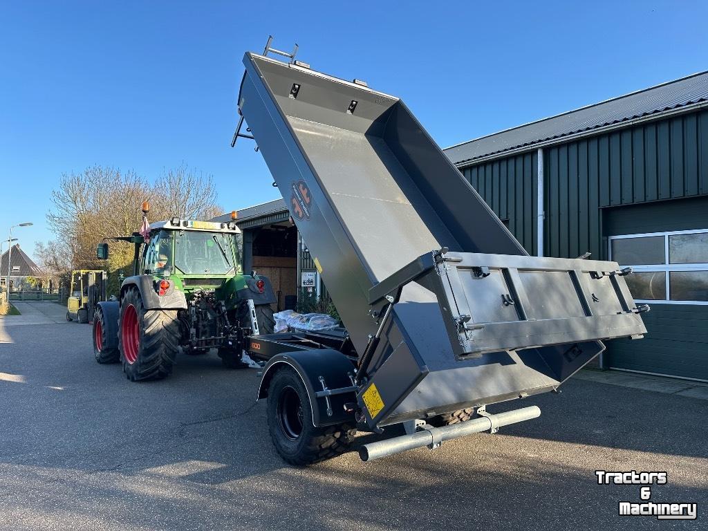 Kipper Palmse Trailer PT600E-1A bakkenwagen bakkenkar kipper mobiele