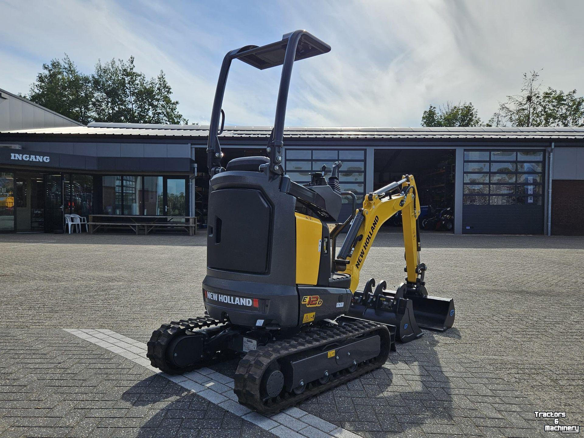 Minibagger New Holland E12D Rops