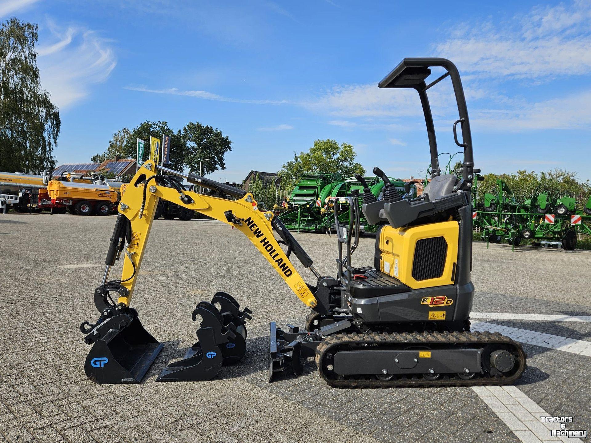 Minibagger New Holland E12D Rops