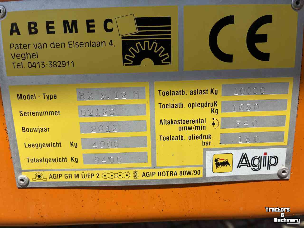 Futtermischwagen Vertikal  Unifeed voermengwagen RX 9.12 M