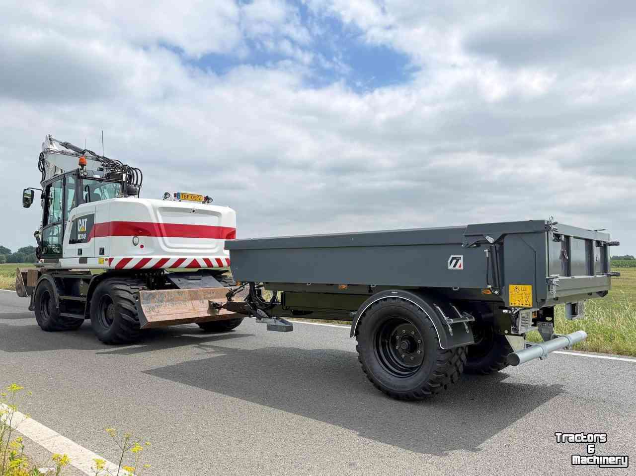 Mobilbagger Caterpillar Cat M314F - Engcon  Mobiele graafmachine Midejo