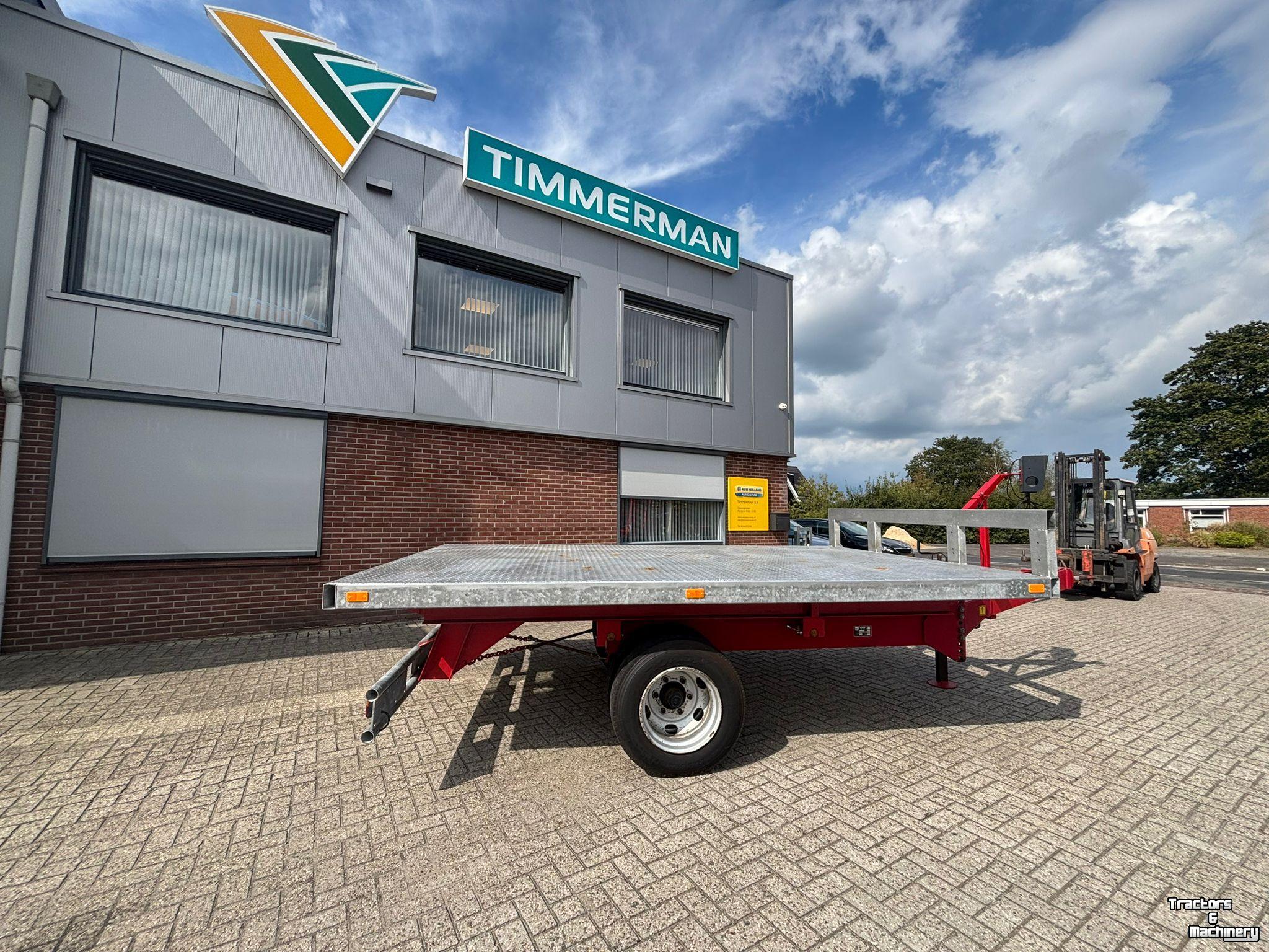 Kipper  Plattewagen met weeginrichting