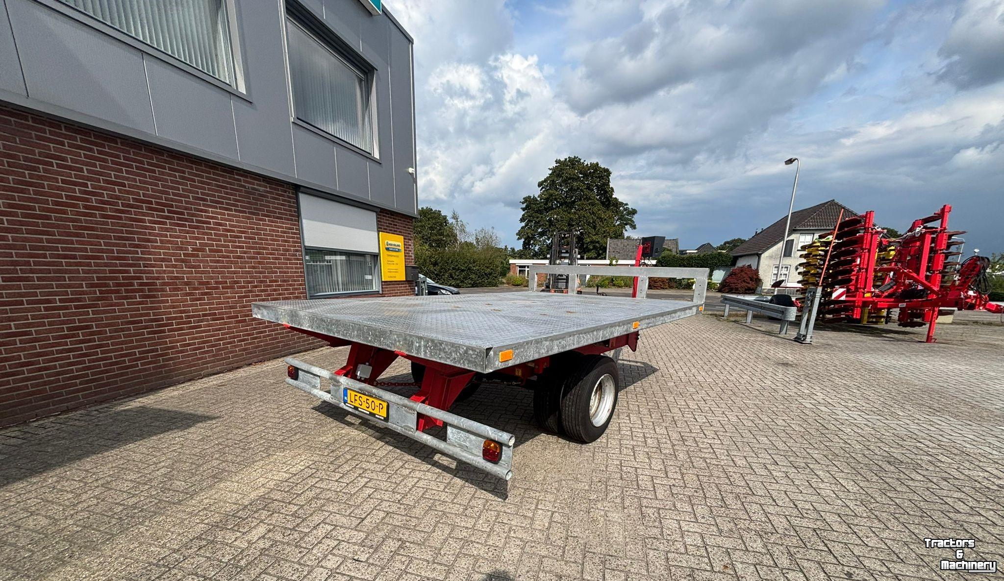 Kipper  Plattewagen met weeginrichting