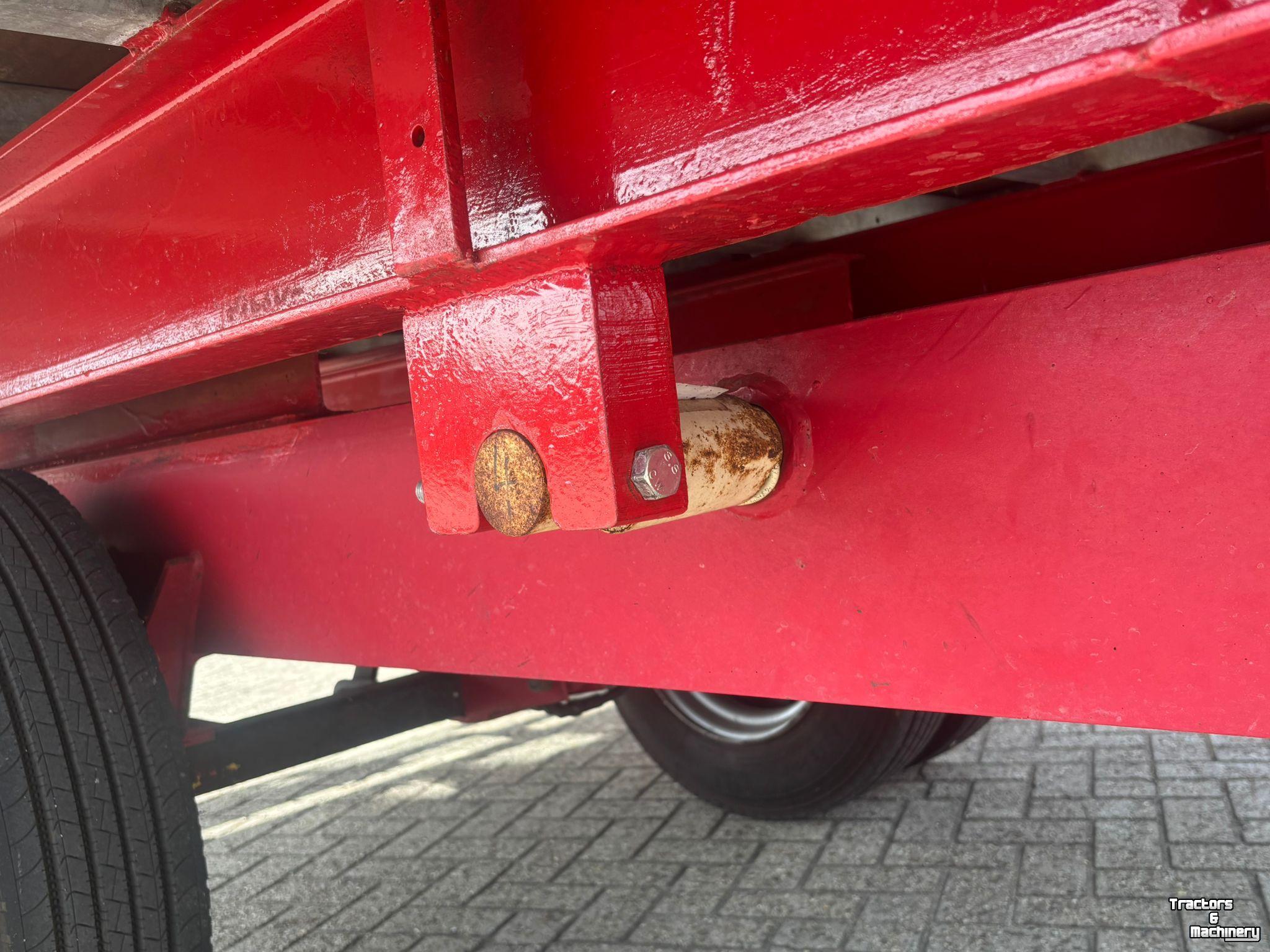 Kipper  Plattewagen met weeginrichting