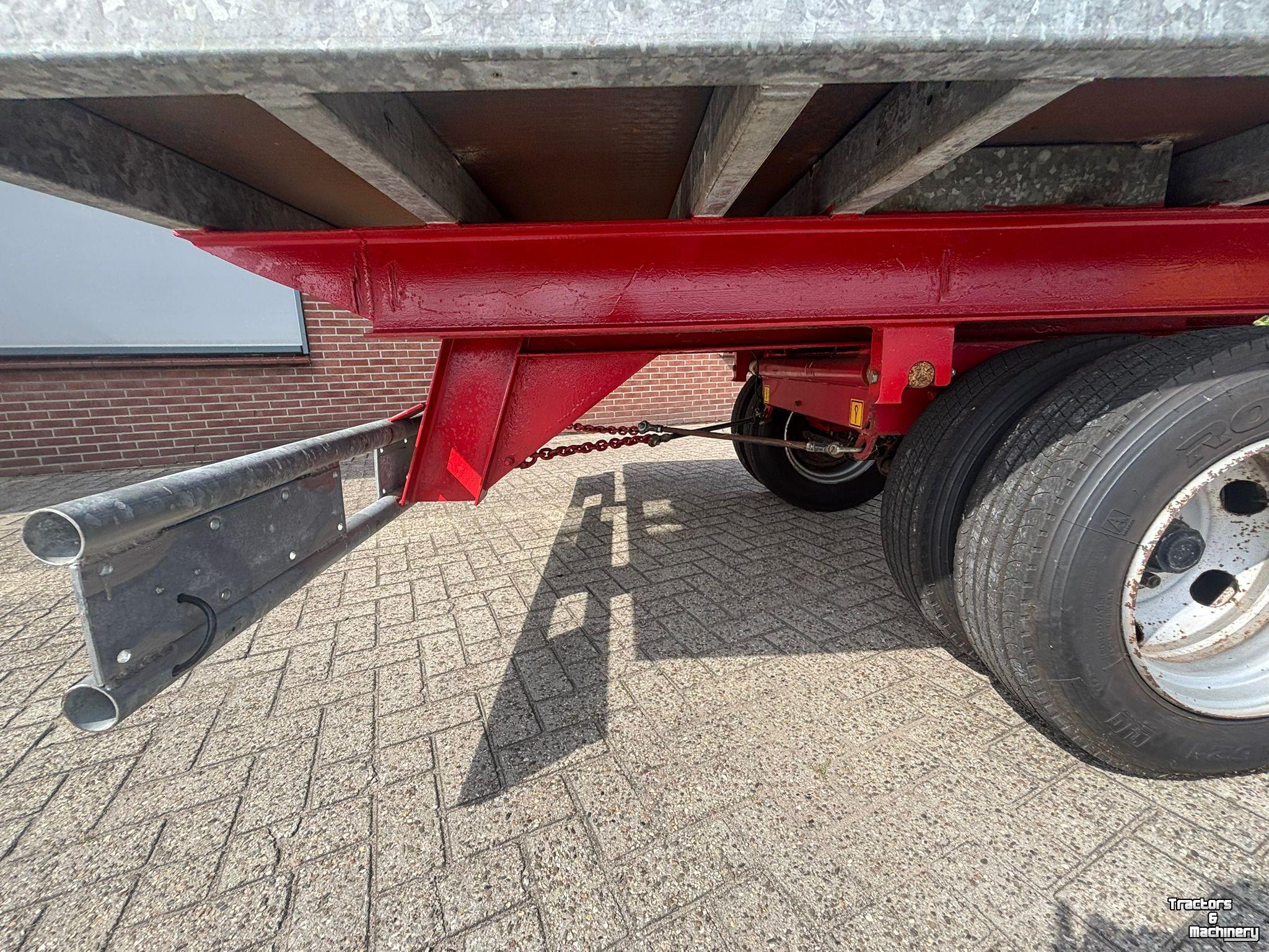 Kipper  Plattewagen met weeginrichting