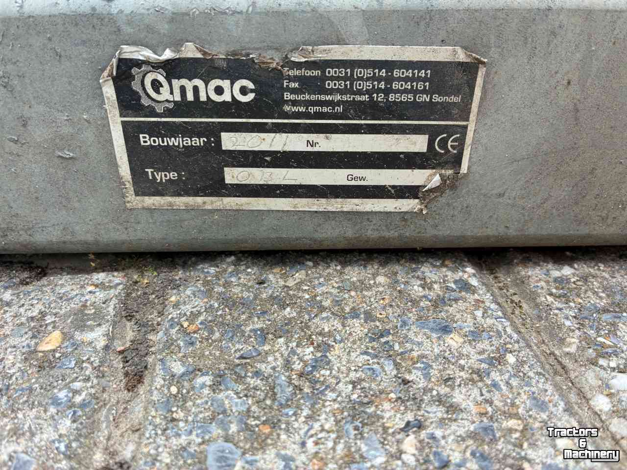 Sonstiges Anbauteile und Zubehör Qmac werktuigendrager