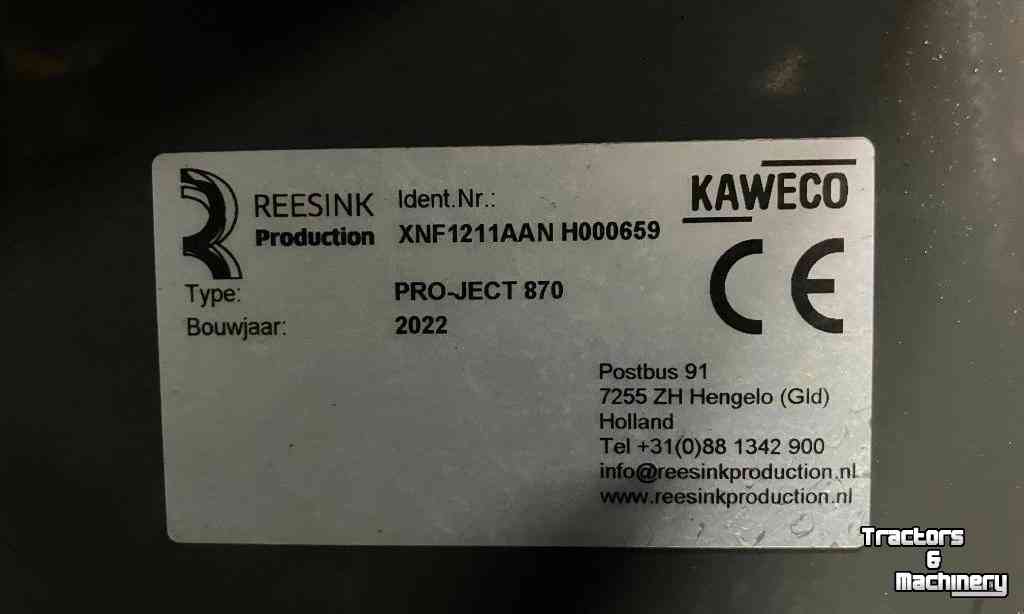 Grünlandinjektor Kaweco PRO-JECT 870 Bemester