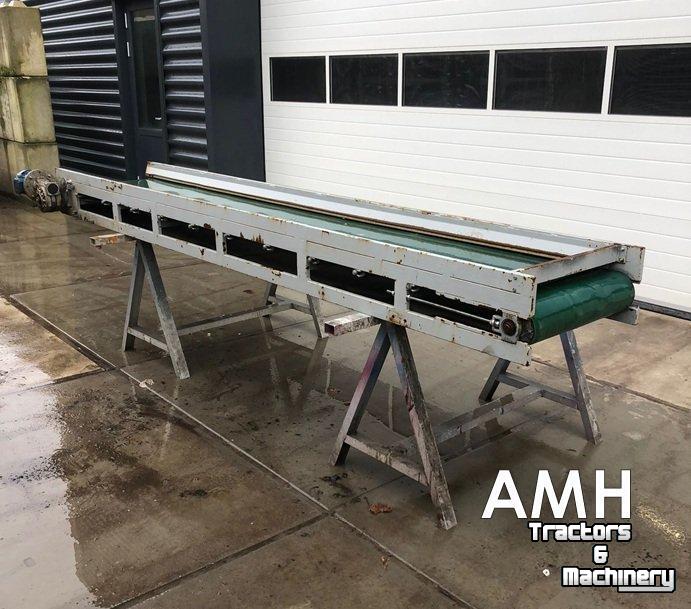Förderband  3500X600 TRANSPORTBAND VLAKKE BAND FLAT BELT CONVEYOR BELT FLACHBAND FÖRDERBAND