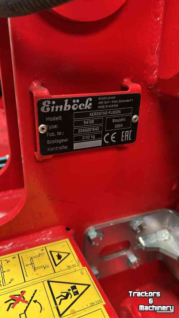 Striegelmaschine Einbock Aerostrar fusion wiedeg
