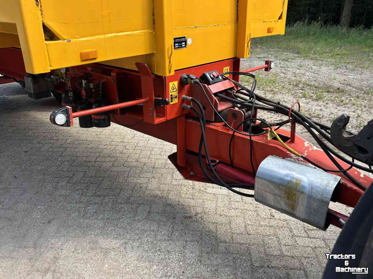 Kipper Veenhuis 15000 kieper kipper silage bagger