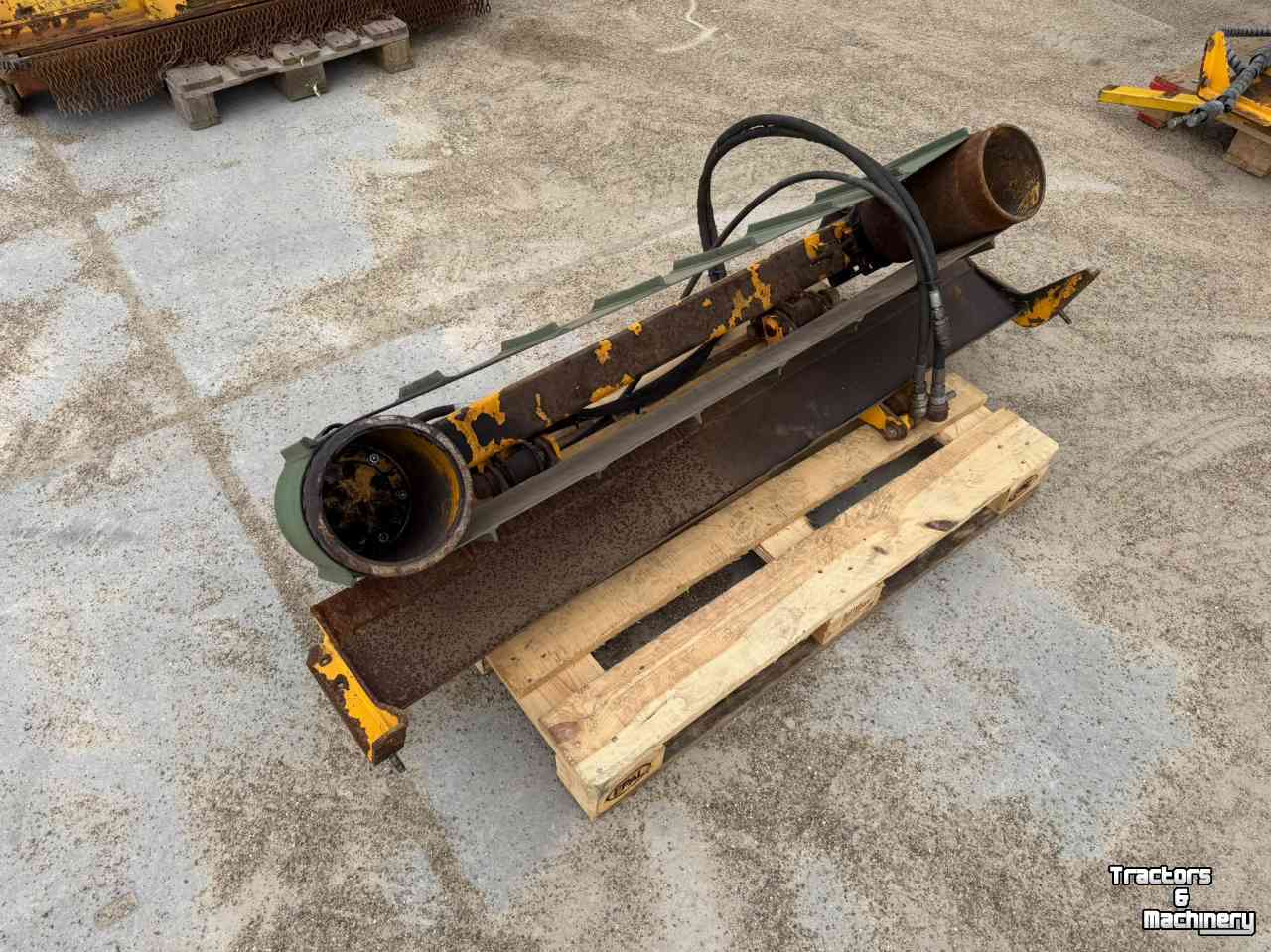 Schlegelmulchgeräte Herder Transportband 150 afvoerband