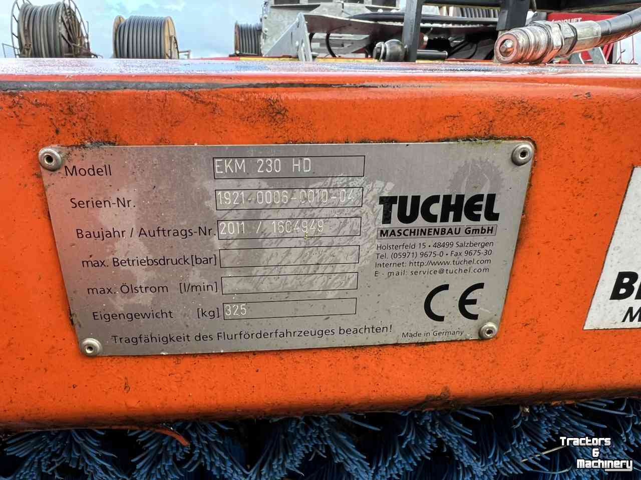 Kehrmaschine Tuchel EKM 230 HD veegmachine